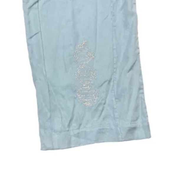 NWT Flan Labs 100% Lyocell Joggers Pants Men’s size Small in Light Blue - Picture 4 of 7